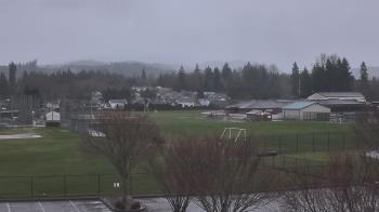 Weather camera view of Granite Falls High School.