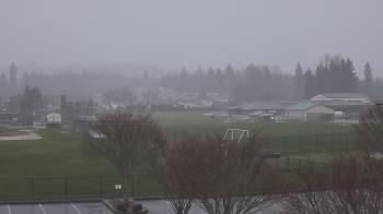 Weather camera view of Granite Falls High School.