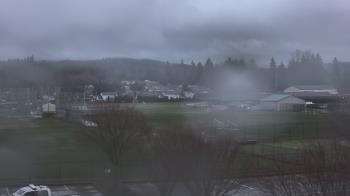 Weather camera view of Granite Falls High School.