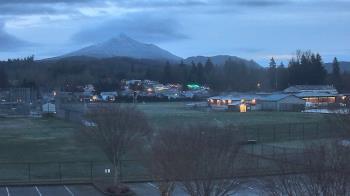 Weather camera view of Granite Falls High School.