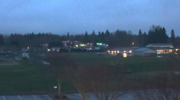 Weather camera view of Granite Falls High School.