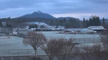 Weather camera view of Granite Falls High School.