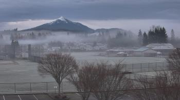 Weather camera view of Granite Falls High School.