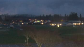 Weather camera view of Granite Falls High School.