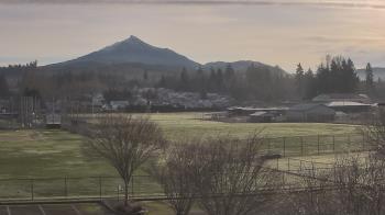 Weather camera view of Granite Falls High School.