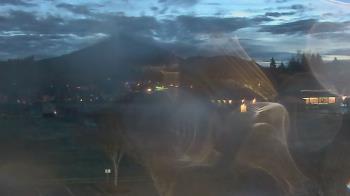 Weather camera view of Granite Falls High School.