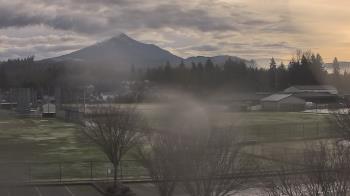 Weather camera view of Granite Falls High School.