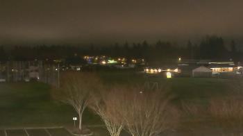 Weather camera view of Granite Falls High School.