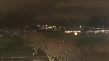 Weather camera view of Granite Falls High School.