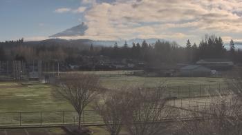 Weather camera view of Granite Falls High School.