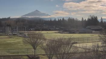Weather camera view of Granite Falls High School.