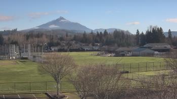 Weather camera view of Granite Falls High School.