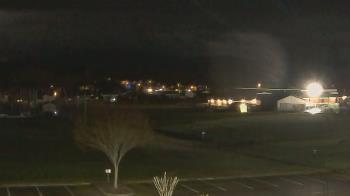 Weather camera view of Granite Falls High School.