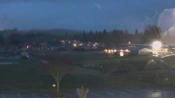 Weather camera view of Granite Falls High School.