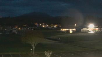 Weather camera view of Granite Falls High School.