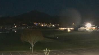 Weather camera view of Granite Falls High School.