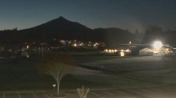 Weather camera view of Granite Falls High School.