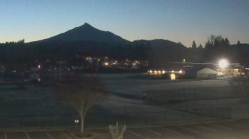 Weather camera view of Granite Falls High School.