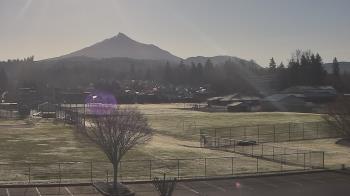 Weather camera view of Granite Falls High School.
