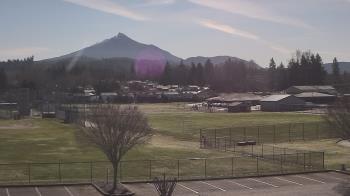 Weather camera view of Granite Falls High School.