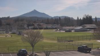 Weather camera view of Granite Falls High School.