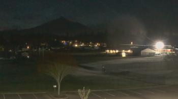 Weather camera view of Granite Falls High School.