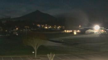 Weather camera view of Granite Falls High School.