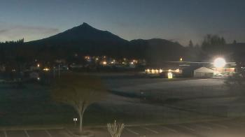 Weather camera view of Granite Falls High School.