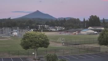 Weather camera view of Granite Falls High School.