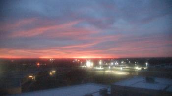 Weather camera view of Gravette High School.