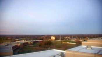 Weather camera view of Gravette High School.