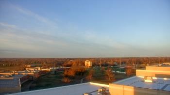 Weather camera view of Gravette High School.
