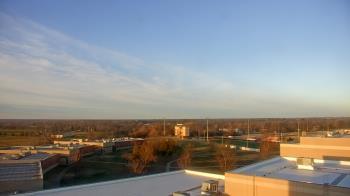 Weather camera view of Gravette High School.