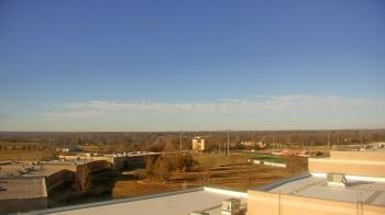 Weather camera view of Gravette High School.