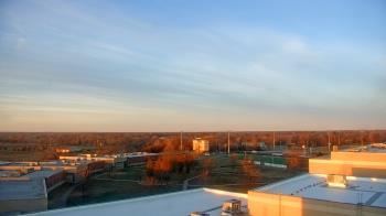 Weather camera view of Gravette High School.