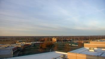 Weather camera view of Gravette High School.