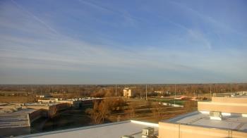 Weather camera view of Gravette High School.