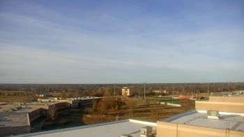 Weather camera view of Gravette High School.