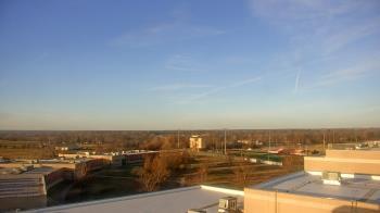 Weather camera view of Gravette High School.