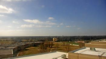 Weather camera view of Gravette High School.