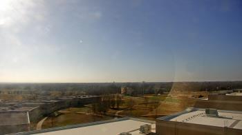 Weather camera view of Gravette High School.