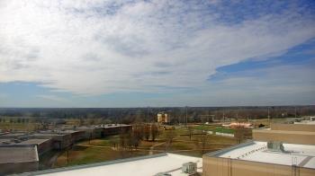 Weather camera view of Gravette High School.