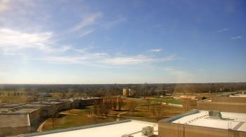 Weather camera view of Gravette High School.