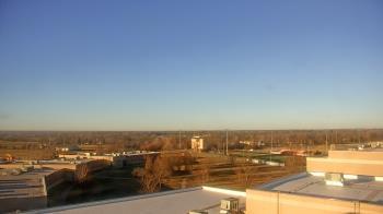 Weather camera view of Gravette High School.