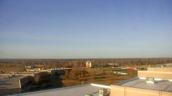 Weather camera view of Gravette High School.