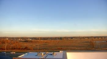 Weather camera view of Gravette High School.