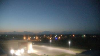 Weather camera view of Gravette High School.