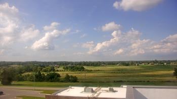 Weather camera view of Gravette High School.