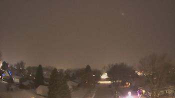 Weather camera view of Sibley East Middle and High School.