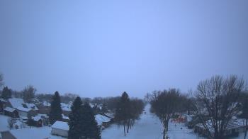 Weather camera view of Sibley East Middle and High School.